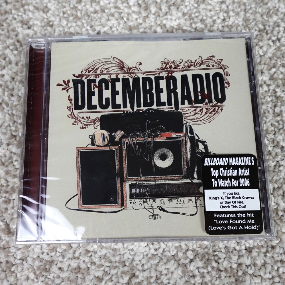Decemberadio Self-Titled CD 2006 Slanted Records New Sealed Love Found Me Hit